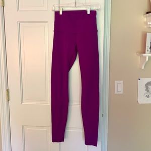 lululemon purple leggings